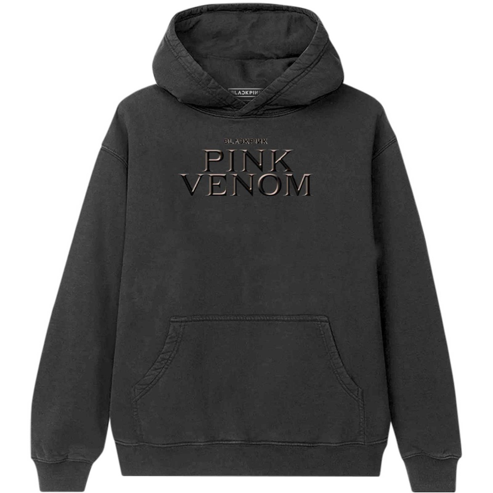 Blackpink - Pink Venom Oil Stroke Hoodie/trui - Zwart